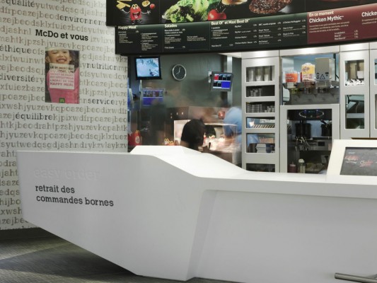Инновационный дизайн интерьера ресторана McDonald’s от архитектора Patrick Norguet