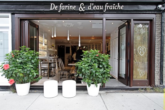De Farine & D’eau Fraîche – бутик-кафе французской выпечки в Монреале, Канада
